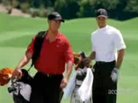 Accenture: Dvojitý Tiger Woods na golfovém hřišti