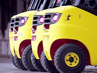 T-Mobile: Vysokozdvižné vozíky tancují valčík