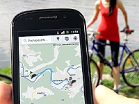 Google: Cyklovýlet na Sázavě s hledáním