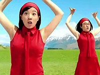 Nichirei Acerola: Tančící gymnastky (japonská reklama)