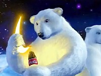 Coca-Cola: Polární medvědi milují Coca-Colu