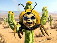Semtex Cactus: Čmelák Elvis láká na kaktus