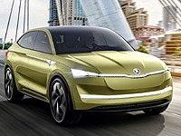 Škoda Vision E: Elektromobil poháněný pozitivní energií (2017)