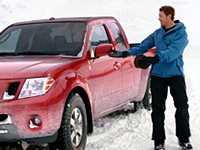 Nissan Frontier: Auto jako snowboard (Mountain Ride)